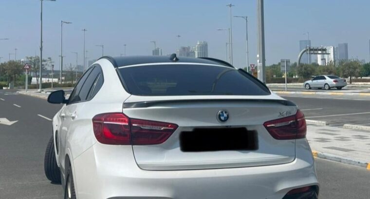 BMW X6 Xdrive 50i Gcc 2015 full option for sale