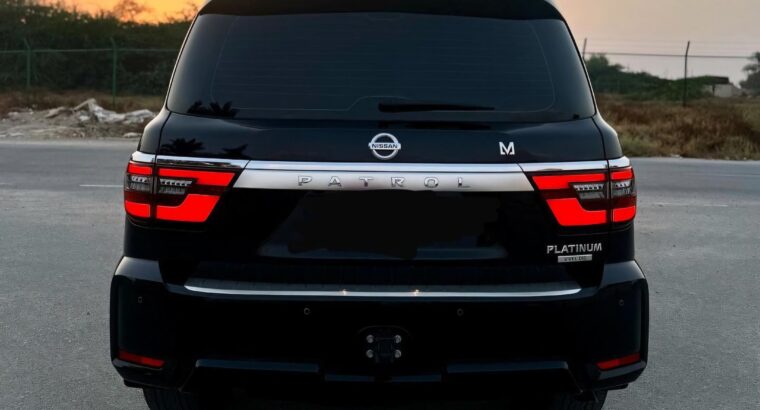 Nissan patrol platinum 2021 Gcc for sale