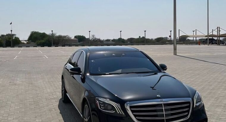 Mercedes S560 full option 2019 USA imported