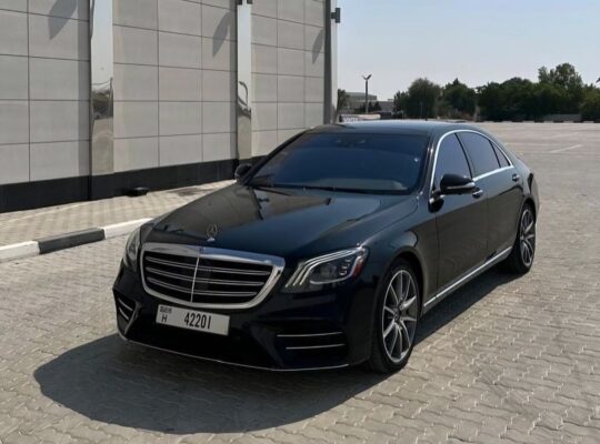 Mercedes S560 full option 2019 USA imported