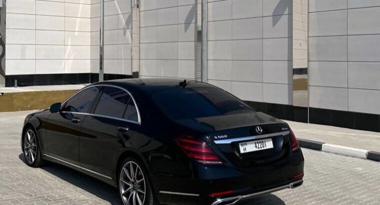 Mercedes S560 full option 2019 USA imported