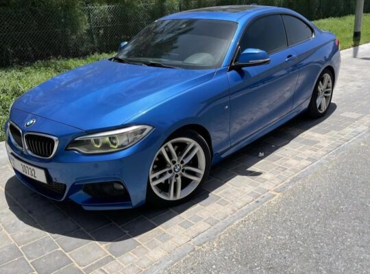 BMW 220i M Power full option 2014 Gcc for sale