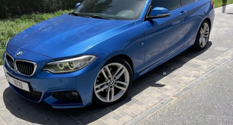 BMW 220i M Power full option 2014 Gcc for sale