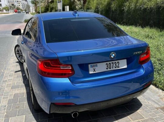 BMW 220i M Power full option 2014 Gcc for sale