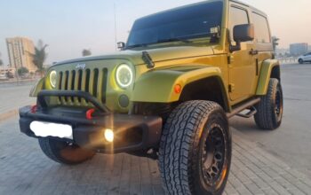 Jeep wrangler Sahara coupe 2007 Gcc for sale