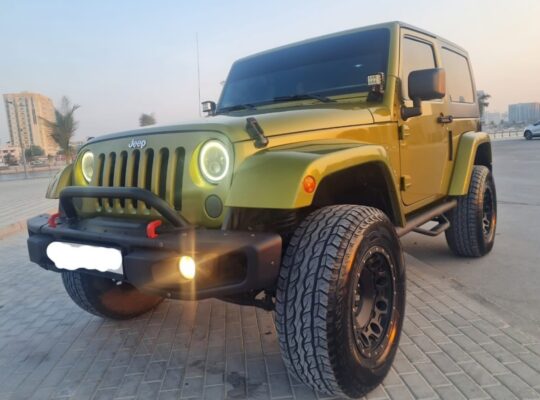 Jeep wrangler Sahara coupe 2007 Gcc for sale