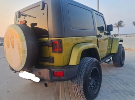 Jeep wrangler Sahara coupe 2007 Gcc for sale