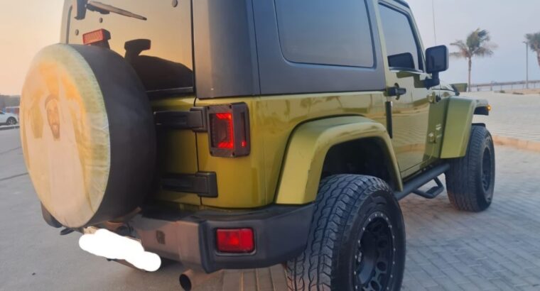 Jeep wrangler Sahara coupe 2007 Gcc for sale