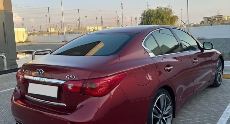 Infiniti Q50s full option 2016 Gcc for sale