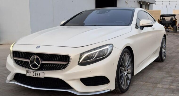 Mercedes S500 coupe 2016 Germany imported