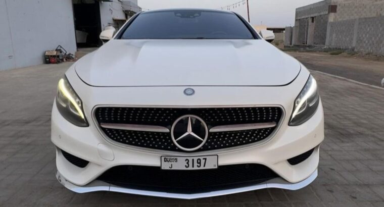 Mercedes S500 coupe 2016 Germany imported