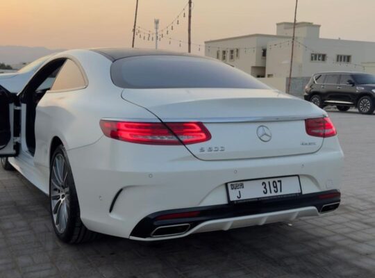 Mercedes S500 coupe 2016 Germany imported