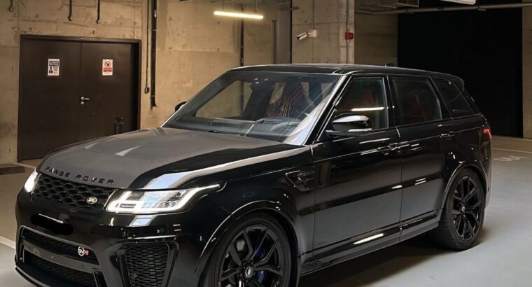 Range Rover sport SVR 2017 Gcc full option