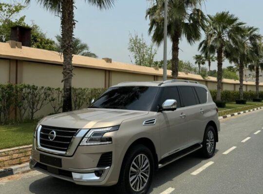 Nissan patrol platinum 2021 in good condition