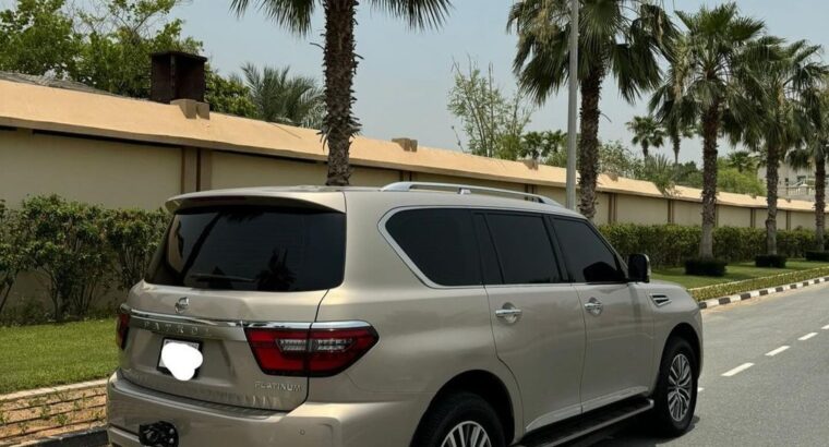 Nissan patrol platinum 2021 in good condition