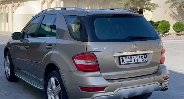 Mercedes ML350 full option Gcc 2010