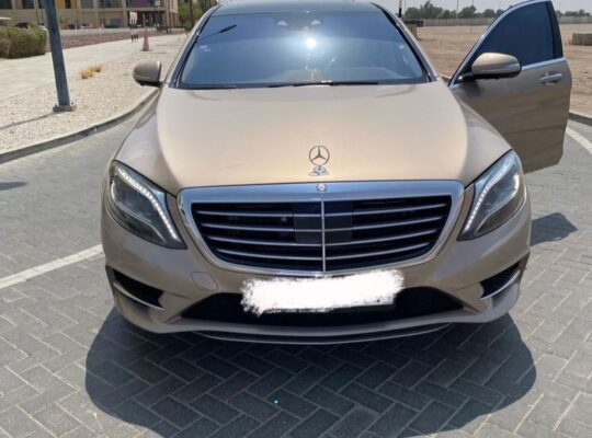 Mercedes S500 Gcc full option 2014 for sale