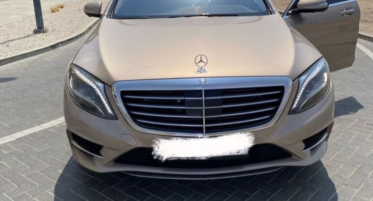 Mercedes S500 Gcc full option 2014 for sale