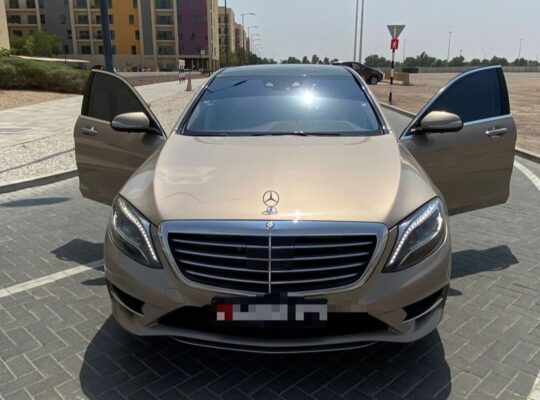 Mercedes S500 Gcc full option 2014 for sale