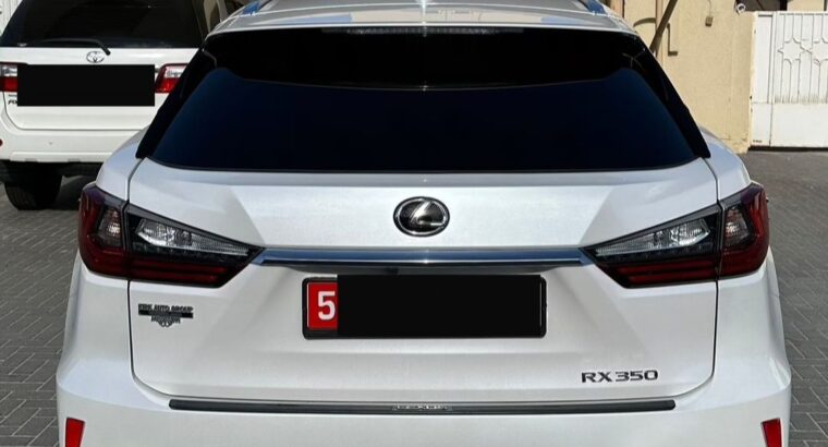 Lexus RX350 full option 2016 USA imported