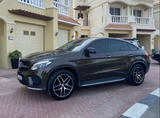 Mercedes GLE43 coupe full option 2016 Gcc