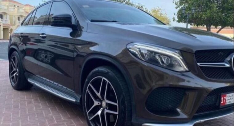 Mercedes GLE43 coupe full option 2016 Gcc