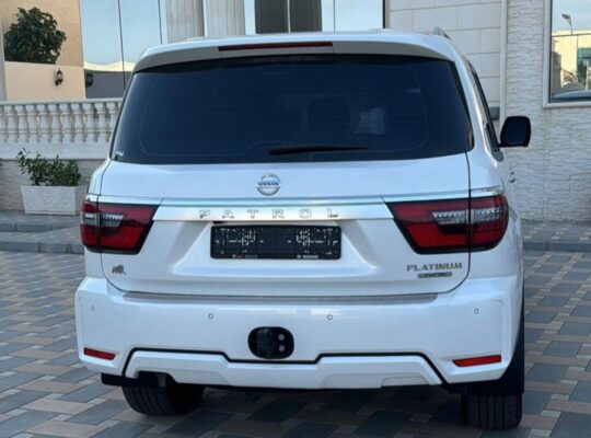 Nissan Patrol platinum 2021 fully loaded