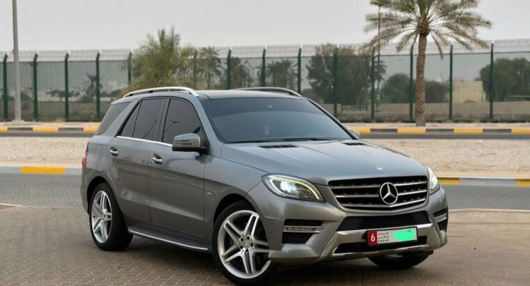 Mercedes ML500 full option 2013 Gcc