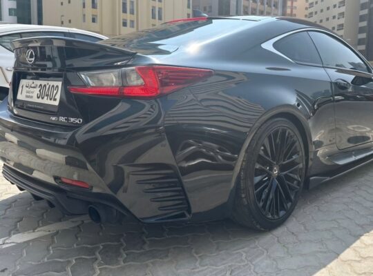 Lexus RC350 F sport 2015 USA imported