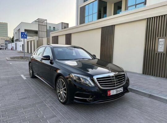 Mercedes S500 full option 2014 in good condition