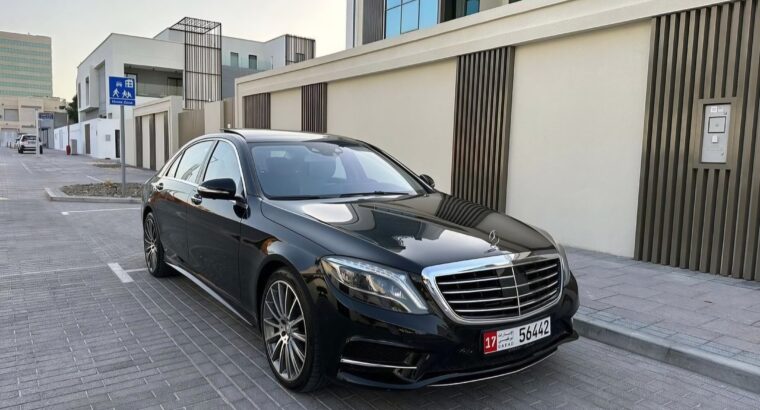Mercedes S500 full option 2014 in good condition