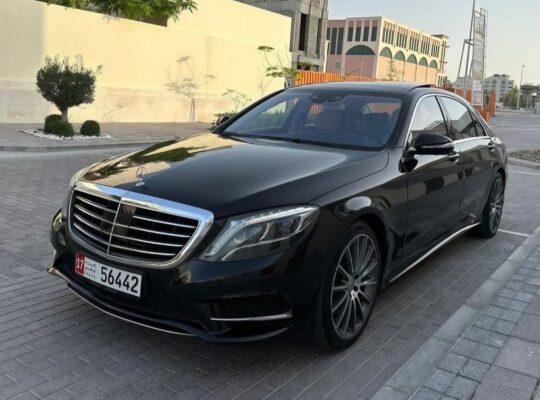 Mercedes S500 full option 2014 in good condition