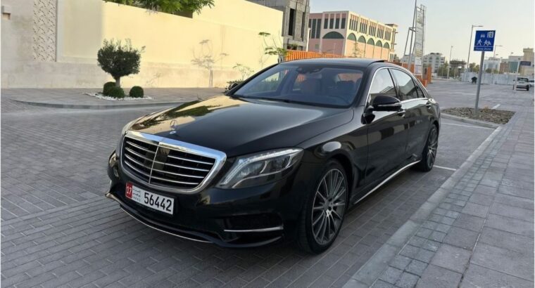 Mercedes S500 full option 2014 in good condition