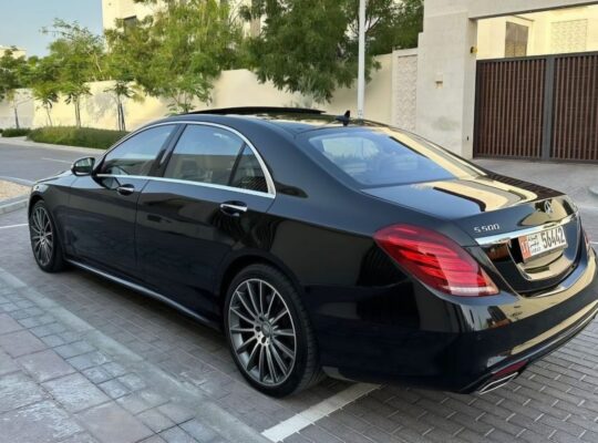 Mercedes S500 full option 2014 in good condition