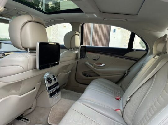 Mercedes S500 full option 2014 in good condition