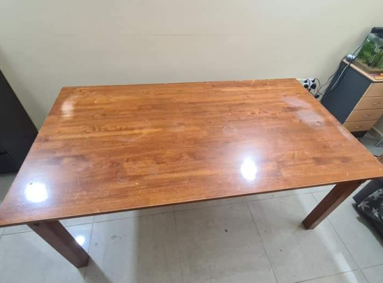 Solid Wooden Dining Table For Sale