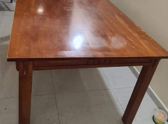 Solid Wooden Dining Table For Sale