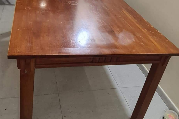 Solid Wooden Dining Table For Sale