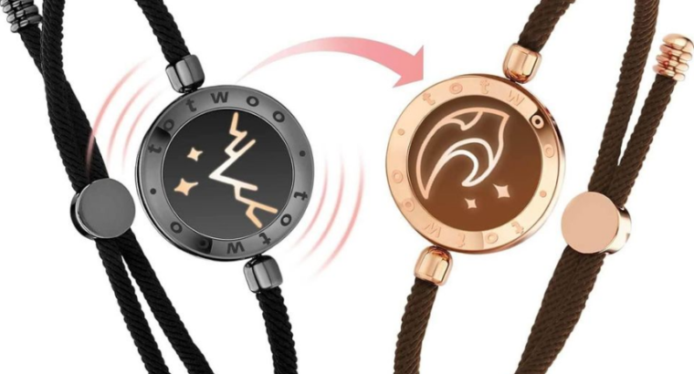 Totwoo Long Distance Touch Bracelets for Couples