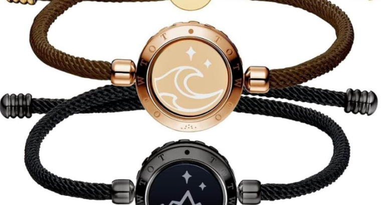 Totwoo Long Distance Touch Bracelets for Couples