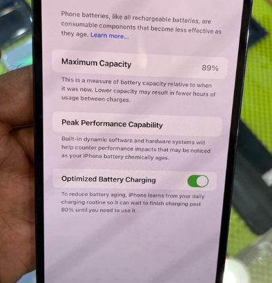 iPhone 13 Pro Max 128GB Battery 89% For Sale