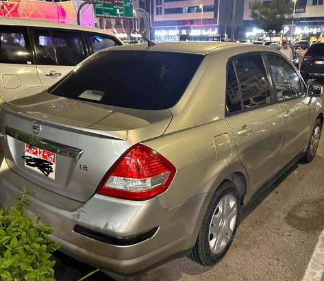 Nissan tiida sedan 2012 in good condition for sale