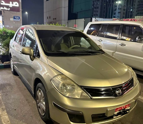 Nissan tiida sedan 2012 in good condition for sale