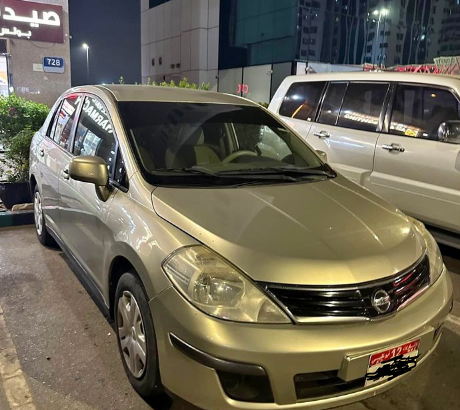 Nissan tiida sedan 2012 in good condition for sale