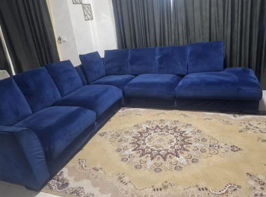 7 seater sofa set with round centre table for sale