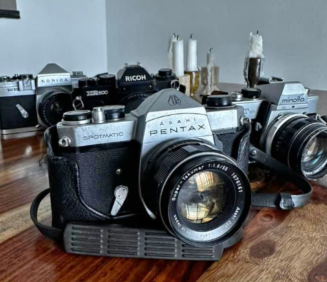 Vintage antique 50s 60s unique cameras for hobby a