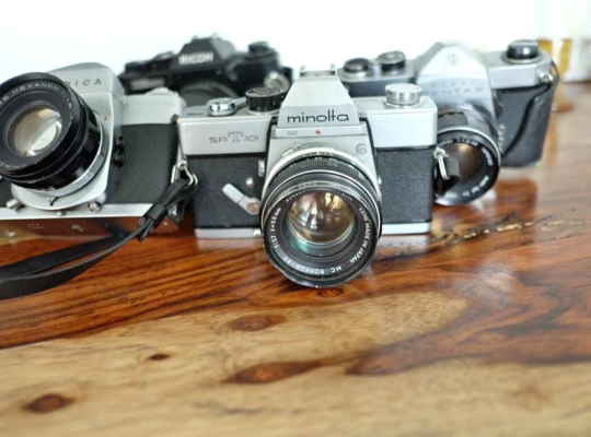 Vintage antique 50s 60s unique cameras for hobby a