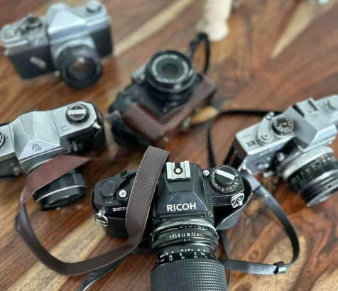 Vintage antique 50s 60s unique cameras for hobby a