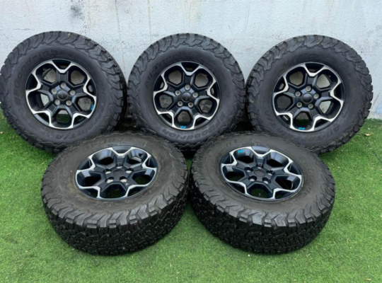 5x takeoff 2023 Jeep Rubicon 17” Rims For Sale