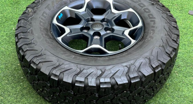 5x takeoff 2023 Jeep Rubicon 17” Rims For Sale